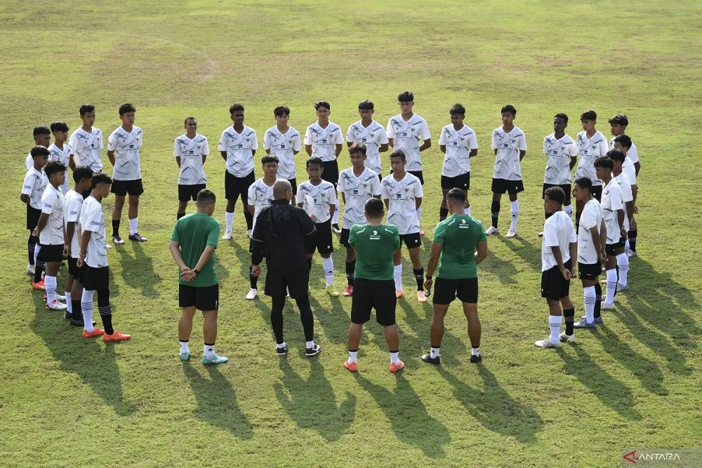 Pelatihan Timnas Indonesia U-16 