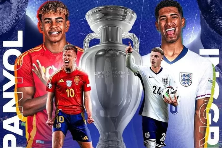 Serangkaian Prediksi Euro 2024: Spanyol vs Inggris pada 15 Juli 2024 